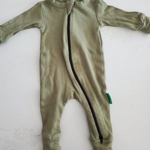 Parade Organic 2 way zip romper